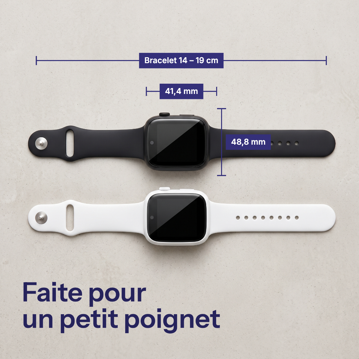 ARKO Kids A1 – Montre GPS 4G Enfant, Appels, Bouton SOS, Mode École