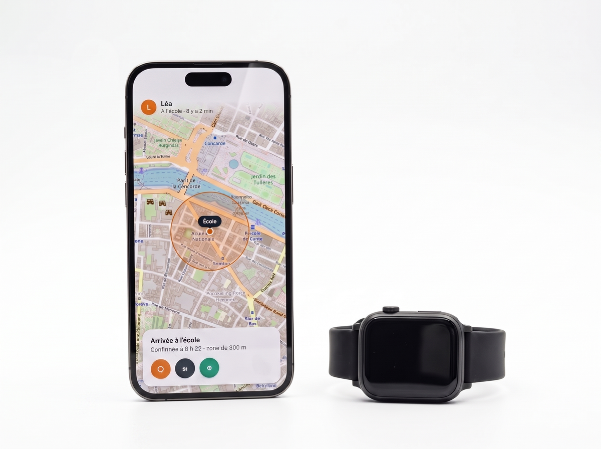 Zones de sécurité dans l’application