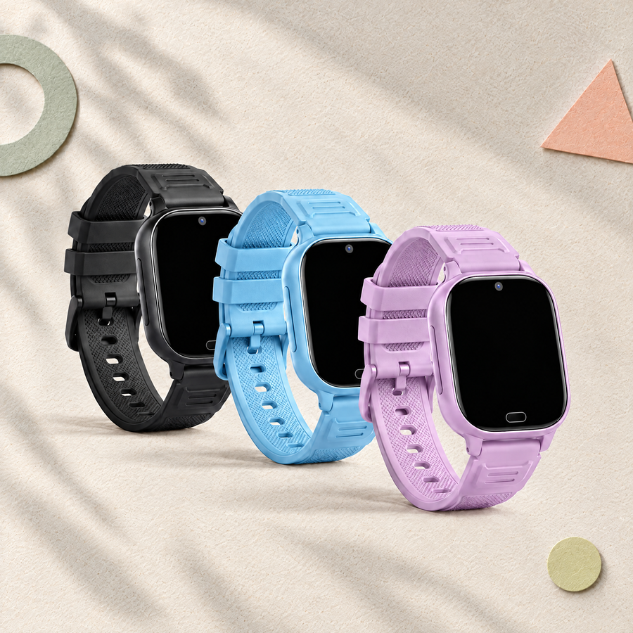 ARKO Kids A2 – Montre GPS 4G Enfant, Appels Vidéo, Bouton SOS