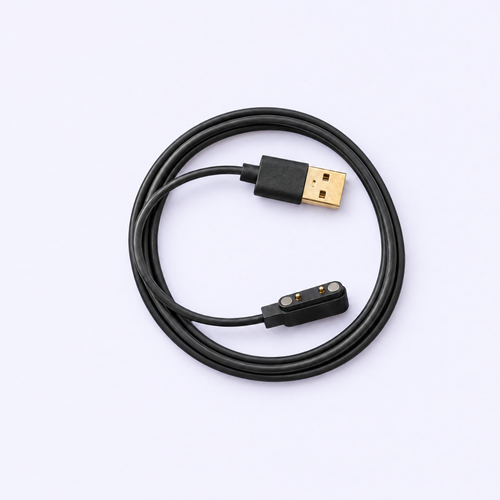 Chargeur magnétique ARKO Kids : câble USB et tête magnétique à deux broches